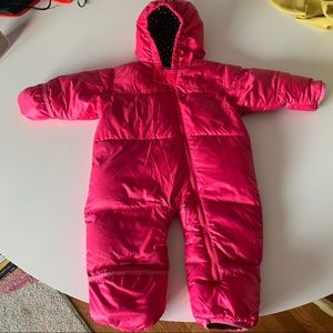 Columbia Pink Snowsuit Bunting - 18 month